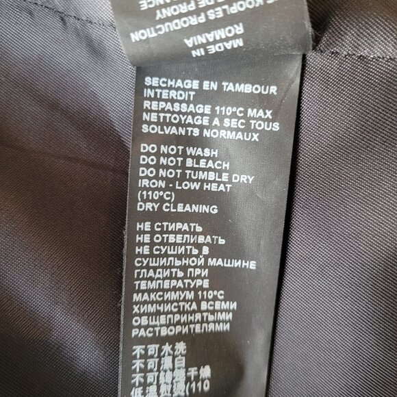 The Kooples Women's Navy Wool Peacoat Size EU 32 /XS-S - Picture 12 of 14